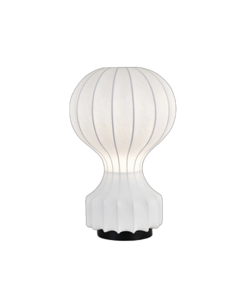 Elegantis Nordisk Bordslampa i Silke