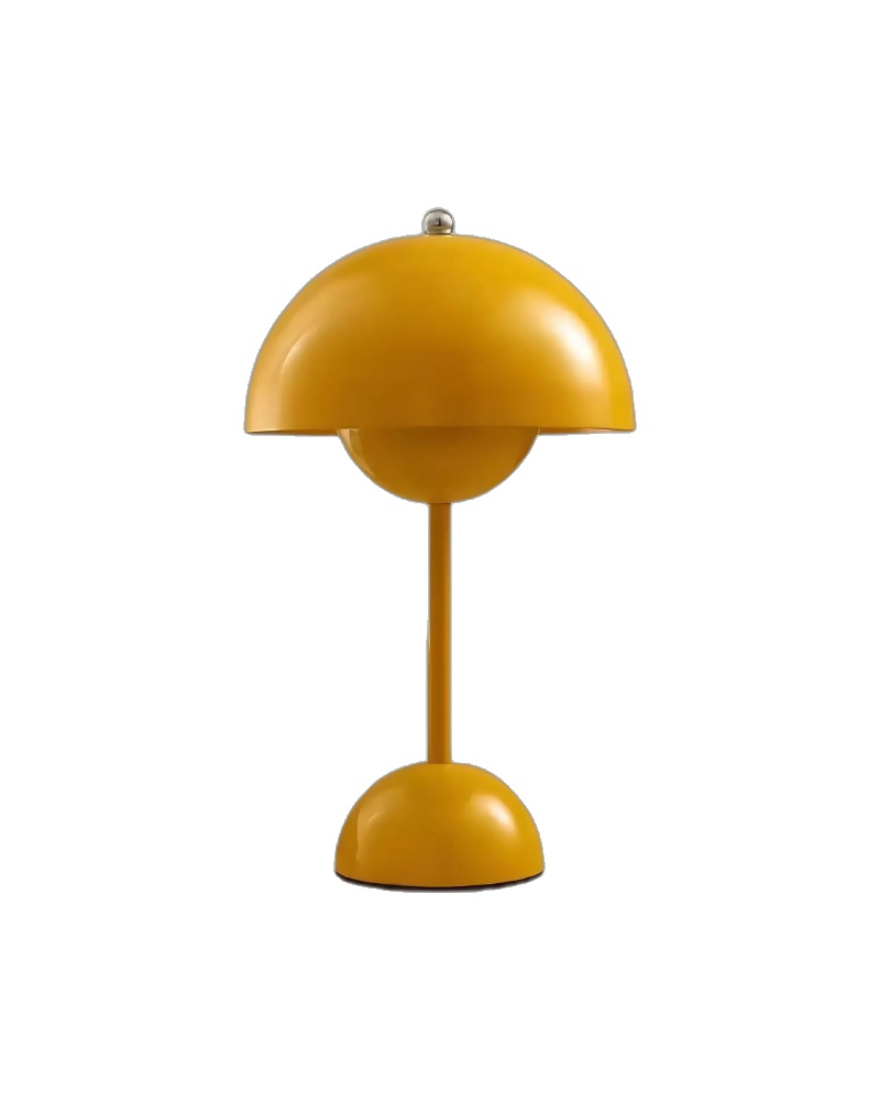 Flowerbud Retroinspirerad LED-bordslampa Uppladdningsbar