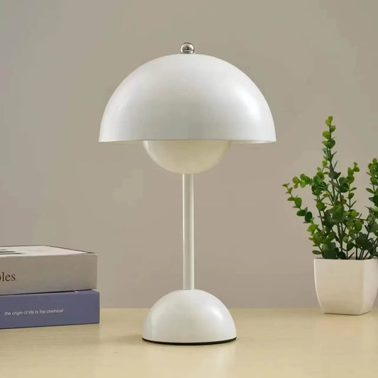 Flowerbud Retroinspirerad LED-bordslampa Uppladdningsbar