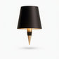 Flasklampa svart