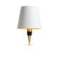 Flasklampa vit