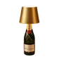 Flasklampa på Moët-flaska