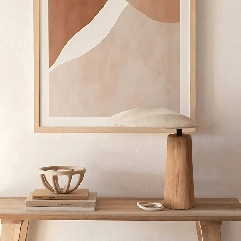 Kyote Japansk Wabi-Sabi Bordslampa