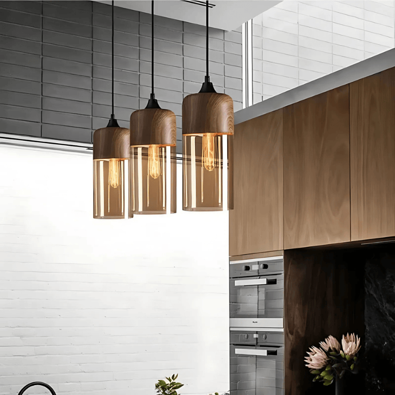 Nordic Wood Taklampa i Trä Design